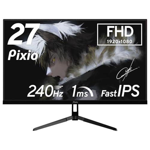 Amazon.co.jp: 【5年保証付き】Pixio PX279 Wave ゲーミングモニター